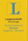 Routledge, Langenscheidts Fachwörterbuch Technik, Englisch-Deutsch