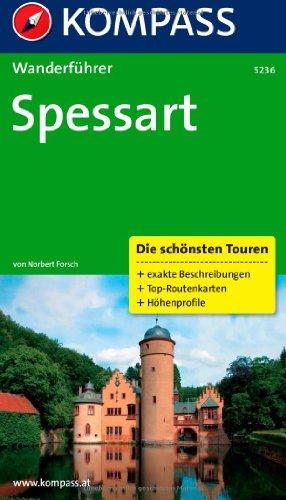 WF 5236 Spessart: Wanderführer mit Tourenkarten und Höhenprofilen