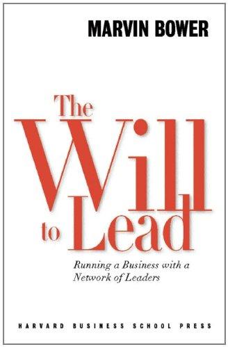 The Will to Lead: Running a Business with a Network of Leaders