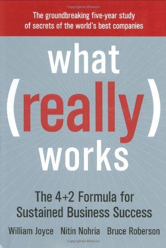 What Really Works: The 4+2 Formula for Sustained Business Success