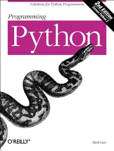 Programming Python, m. CD-ROM (Classique Us)