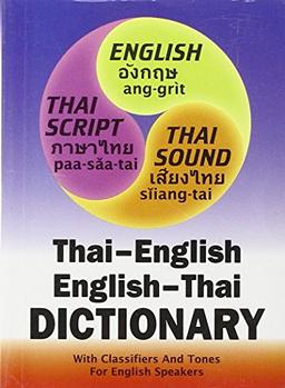 Thai-English and English-Thai Three-Way Dictionary: Roman and Script