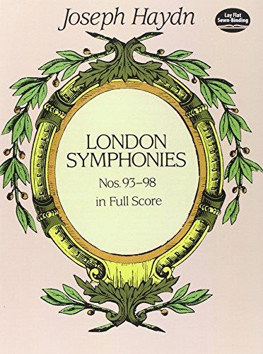 Joseph Haydn  Complete London Symphonies Nos. 93-98 In Full Score (Dover Music Scores)