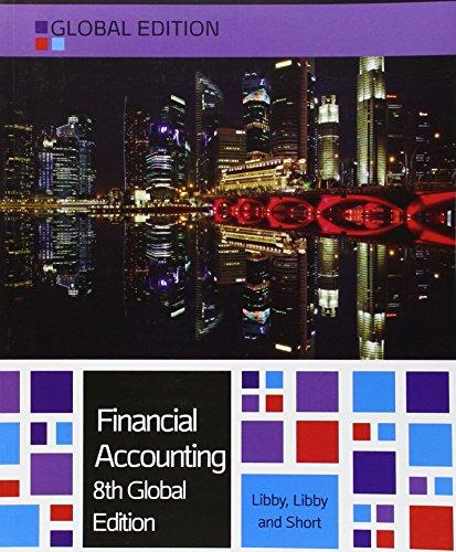 Financial Accounting. Global Edition