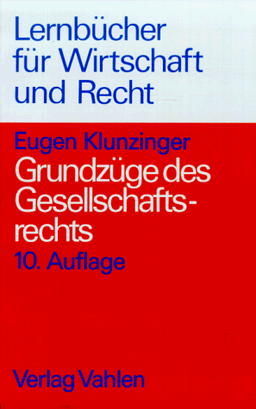 Grundzüge des Gesellschaftsrechts