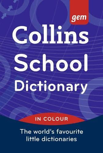 Collins Gem School Dictionary (Collins School)