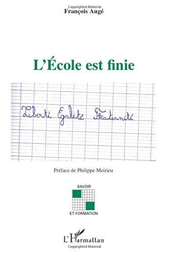 L'école est finie