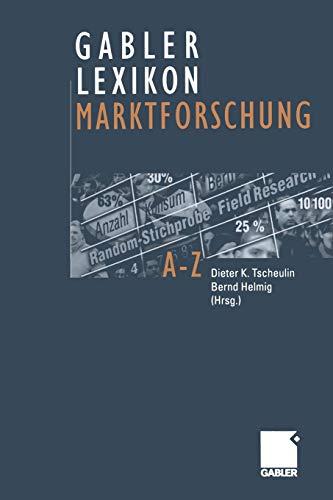 Gabler Lexikon Marktforschung (German Edition)