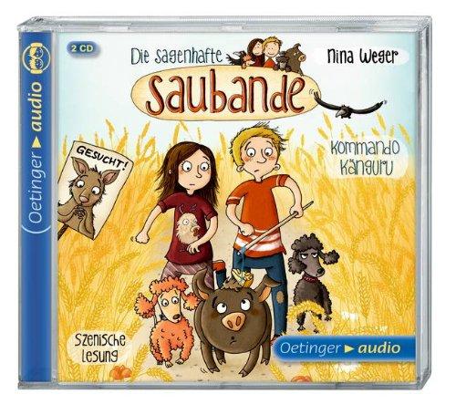 Die sagenhafte Saubande - Kommando Känguru (2 CD): Szenische Lesung - Band 1