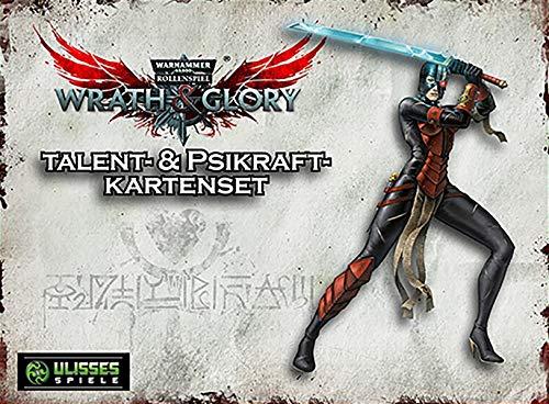 WH40K Wrath & Glory - Talente und Psikräfte Kartenset (Wrath and Glory Zubehör)