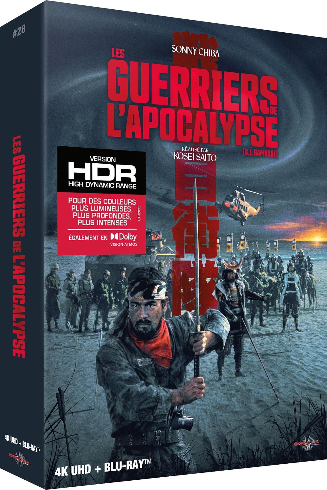 Les guerriers de l'apocalypse 4k ultra hd [Blu-ray] [FR Import]