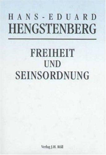 Freiheit und Seinsordnung