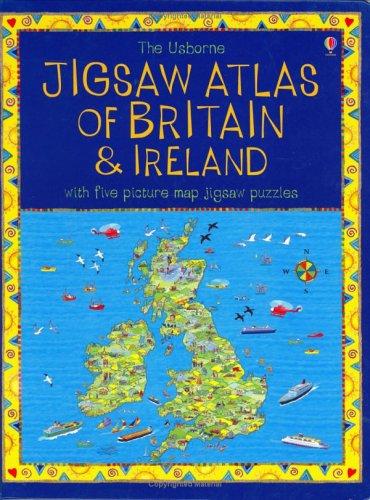 Jigsaw Atlas of Britain and Ireland (Usborne Jigsaws)