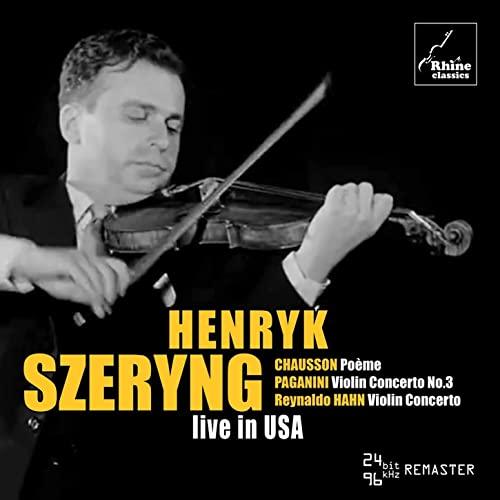 Henryk Szeryng-Live in Usa