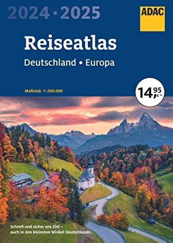 ADAC Reiseatlas 2024/2025 Deutschland 1:200.000, Europa 1:4,5 Mio. (ADAC Atlanten)