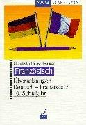 Übersetzungen Deutsch-Französisch, 10. Schuljahr