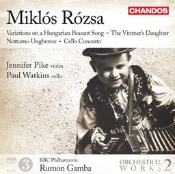 Rózsa: Orchesterwerke, Vol.2