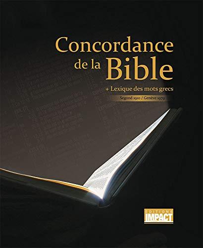 Concordance de la Bible: Segond 1910 / Genève 1979