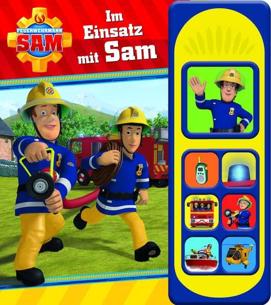 Feuerwehrmann Sam - Im Einsatz mit Sam - Pappbilderbuch mit 7 Sounds