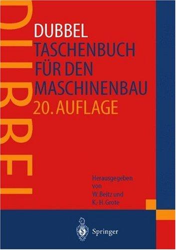 Dubbel - Taschenbuch für den Maschinenbau