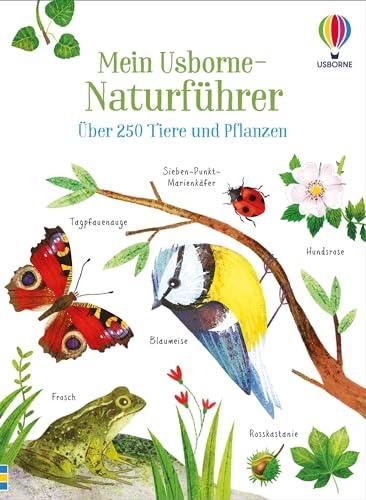 Mein Usborne-Naturführer: Über 250 Tiere und Pflanzen – Bestimmungsbuch für Kinder ab 6 Jahren