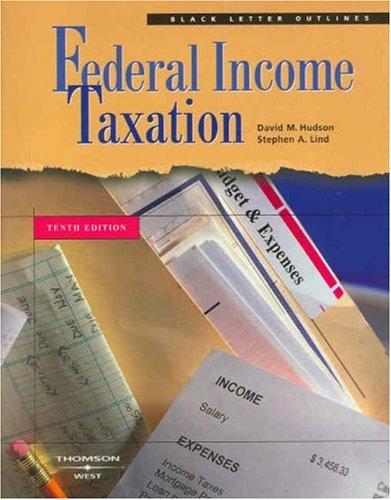 Black Letter Outlines on Federal Income Taxation