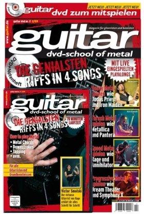 Guitar - DVD-School of Metal (+ Begleitheft): Die genialsten Riffs in 4 Songs