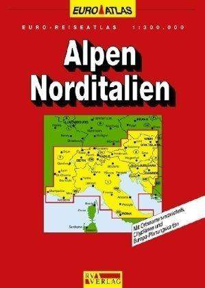 RV Euro-Reiseatlas 1:300 000 Alpen - Norditalien (Spiralbindung)