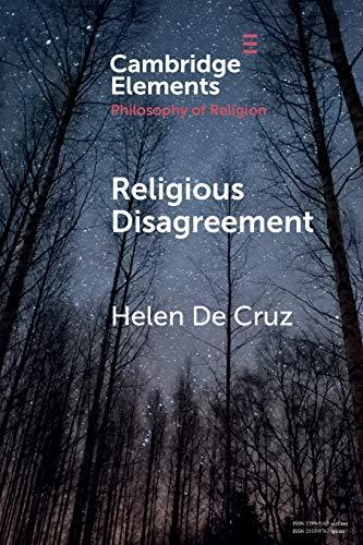 Religious Disagreement (Elements in the Philosophy of Religion)