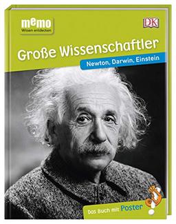 memo Wissen entdecken. Große Wissenschaftler: Newton, Darwin, Einstein. Das Buch mit Poster!