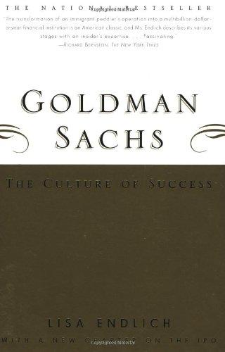 Goldman Sachs: The Culture Of Success