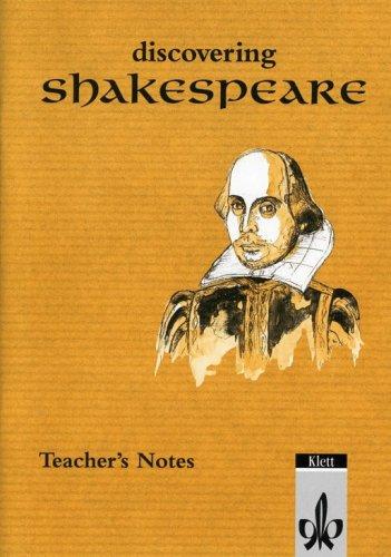 Discovering Shakespeare (Teacher's Notes)