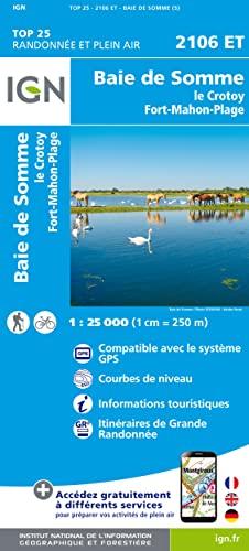 Baie de Somme - Foret de Crecy - Le Crotoy 1:25 000: 1:25000