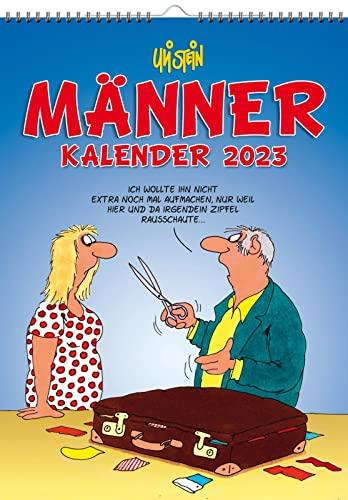 Uli Stein Männer Kalender 2023: Monatskalender für die Wand (Uli Stein Kalender 2023)