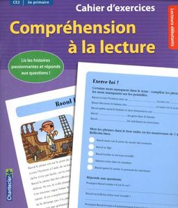 Compréhension à la lecture : lis les histoires passionnantes et réponds aux questions ! : CE2, 3e primaire, lecteurs débutants