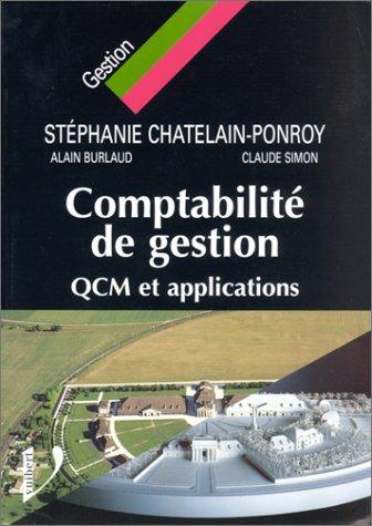 Comptabilité de gestion : QCM et applications