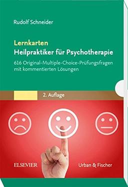 Lernkarten Heilpraktiker für Psychotherapie: 616 Original-Multiple-Choice-Prüfungsfragen mit kommentierten Lösungen