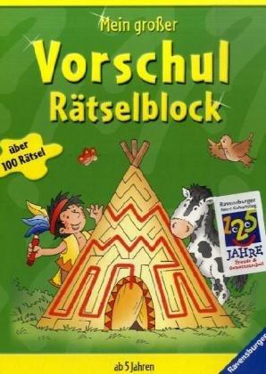 Mein großer Vorschul-Rätselblock