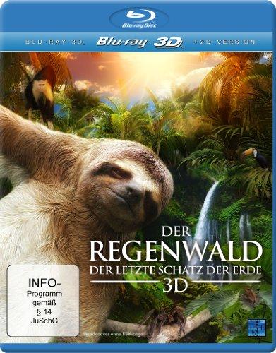 Der Regenwald 3D - Der letzte Schatz der Erde (inkl. 2D Version) [3D Blu-ray]