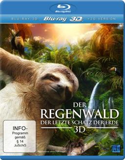 Der Regenwald 3D - Der letzte Schatz der Erde (inkl. 2D Version) [3D Blu-ray]