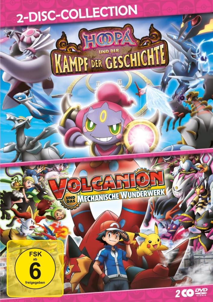 Pokémon: Hoopa und der Kampf der Geschichte / Volcanion und das mechanische Wunderwerk - Doppelpack [2 DVDs]