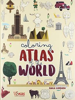 World Coloring Atlas (Colouring Books)