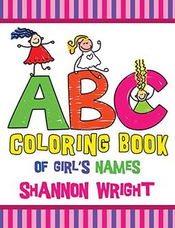 ABC Coloring Book Of Girl's Names