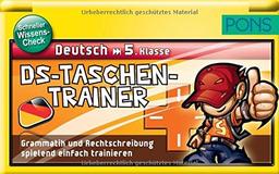 PONS DS Taschentrainer Deutsch 5. Klasse: Grammatik und Rechtschreibung spielend einfach trainieren