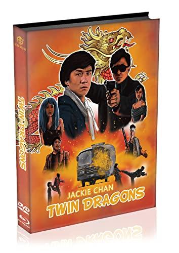 Twin Dragons - Jackie Chan - Limitiertes Mediabook auf 333 Stück - Cover A (Blu-ray + DVD)