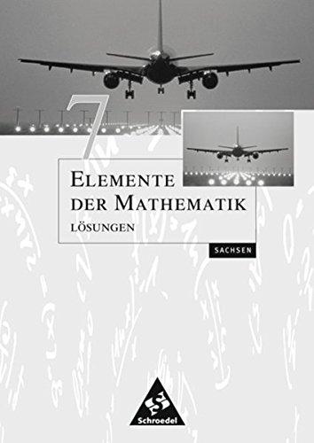 Elemente der Mathematik SI - Ausgabe 2004 für Sachsen: Lösungen 7