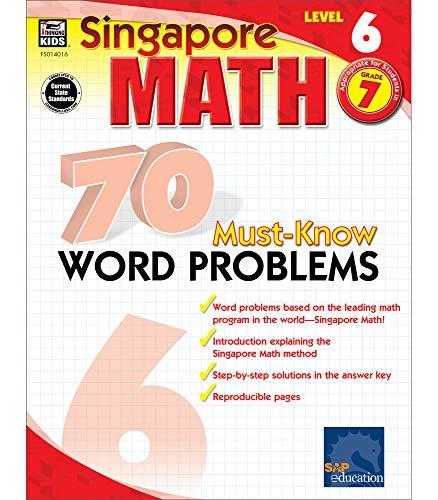 70 Must-Know Word Problems, Grade 7