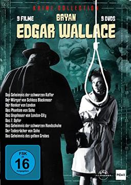 Bryan Edgar Wallace - Collection / 9 spannende Gruselkrimis mit Starbesetzung [9 DVDs]