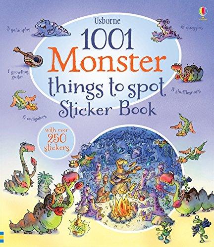 1001 Monster Things to Spot Sticker Book (1001 Things)