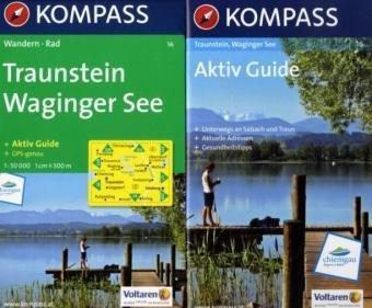 Traunstein, Waginger See: Wander- und Bikekarte. GPS-genau. 1:50.000